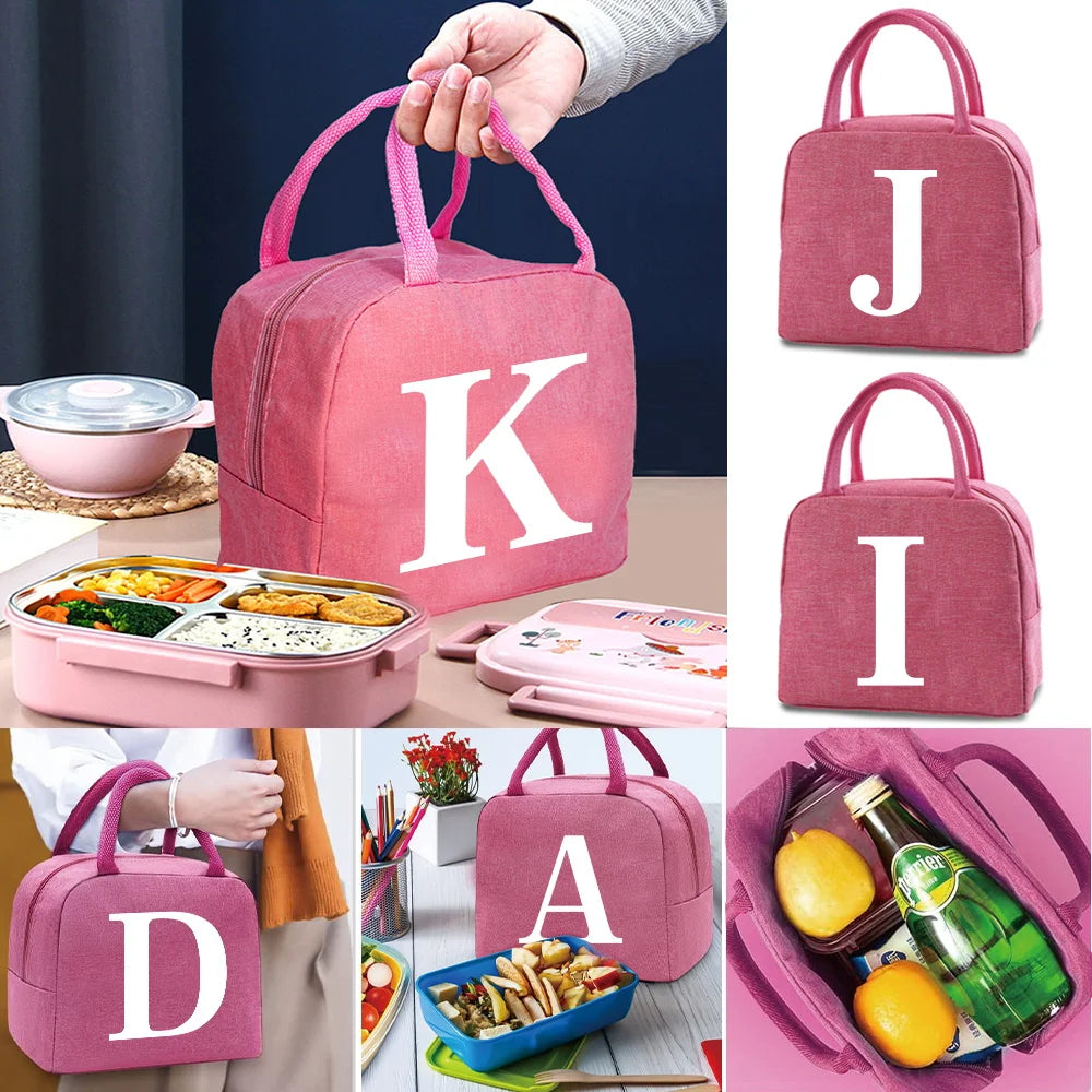Insulated Lunch Bag Handbag for Women and Kids