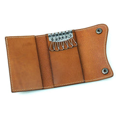 Veg Leather Mini Key Bag Car Key Case Key Chain 8130