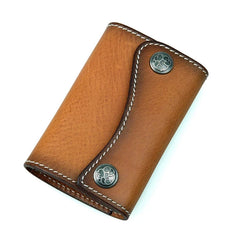 Veg Leather Mini Key Bag Car Key Case Key Chain 8130