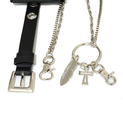Casual Wild Ladies Chain Belt Bag, Punk Wind Decorative Belt