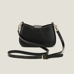 Retro Stripe Crossbody Bag for Woman Winter