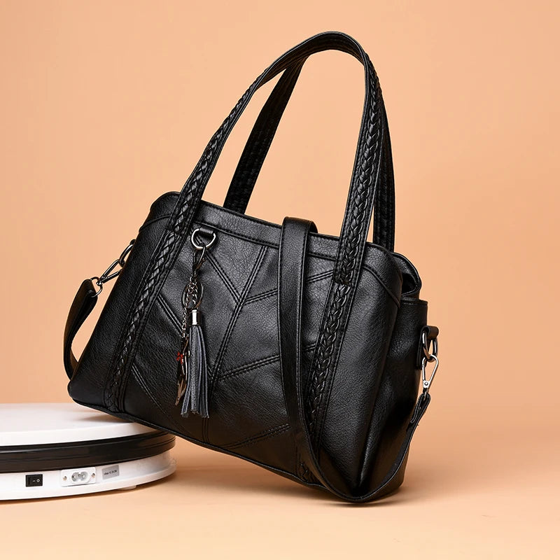 Women Crossbody Bag Leather Shoulder Casual Ladies Handbags