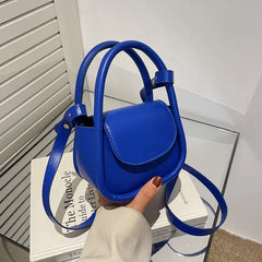 Women's Leather Shoulder Bag Crossbody Mini Square Handbag