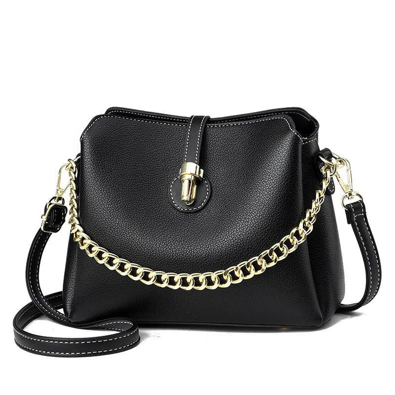 Chain Shoulder Messenger Bag Retro Handbag Women