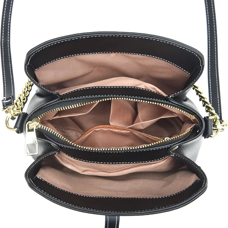Chain Shoulder Messenger Bag Retro Handbag Women