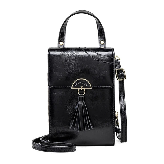 Women's Mini Crossbody Shoulder Bag Small Handbag Tote Leather Purse