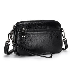 Leather Women's Clutch Bag Crossbody Shoulder Party Purse