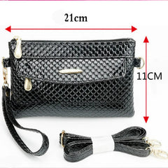 Red Crossbody Mini Bag Womens Shoulder Handbag Clutch Strap Famous Female Bags