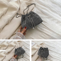 Rhinestones Evening Shoulder Crossbody Bag Clutch Diamonds Purse