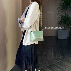 Shoulder Bag For Women Geometry Shape Triangle Superior Ladies Shoulder Bags