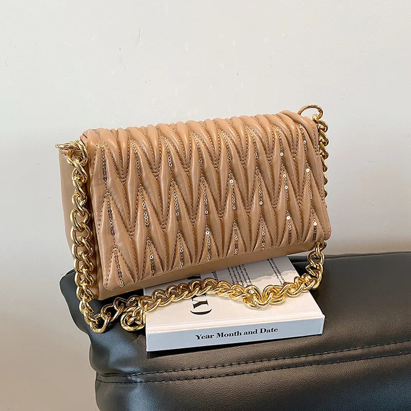 Small Square Bag Purse Casual Versatile Mobile Handbag For Women