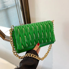 Small Square Bag Purse Casual Versatile Mobile Handbag For Women