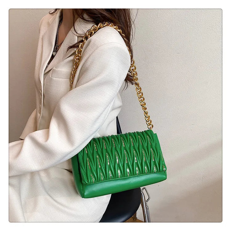 Small Square Bag Purse Casual Versatile Mobile Handbag For Women