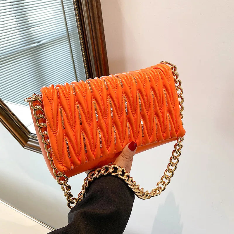 Small Square Bag Purse Casual Versatile Mobile Handbag For Women
