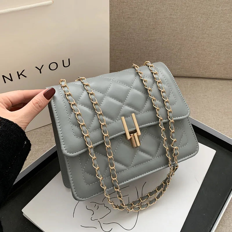 Messenger Bag PU Leather Shoulder Bag Women Handbag Lady Shoulder Bag