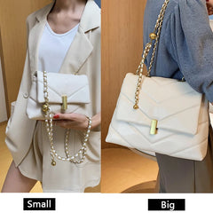 Diamond Lattice Crossbody Bags Soft Women Messenger Totes