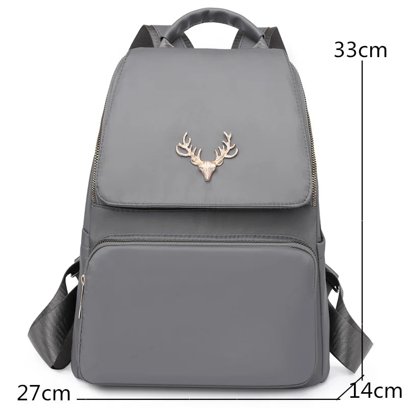 Oxford Female Backpacks for Girls Casual School Bags Travel Bagpack
