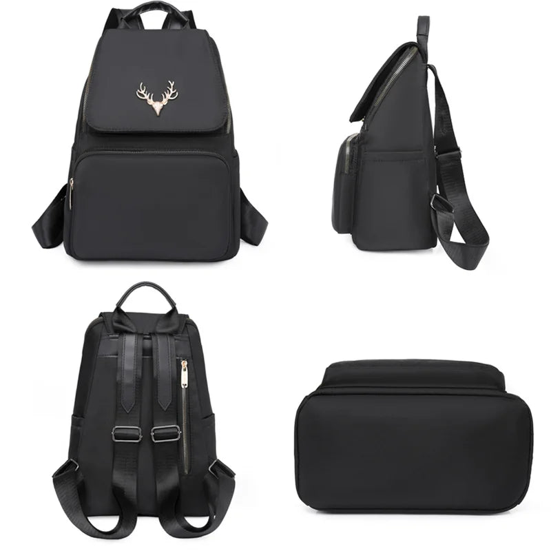 Oxford Female Backpacks for Girls Casual School Bags Travel Bagpack