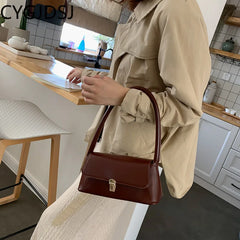 Women's Top Handle Shoulder Bag, Elegant Handbag for Ladies