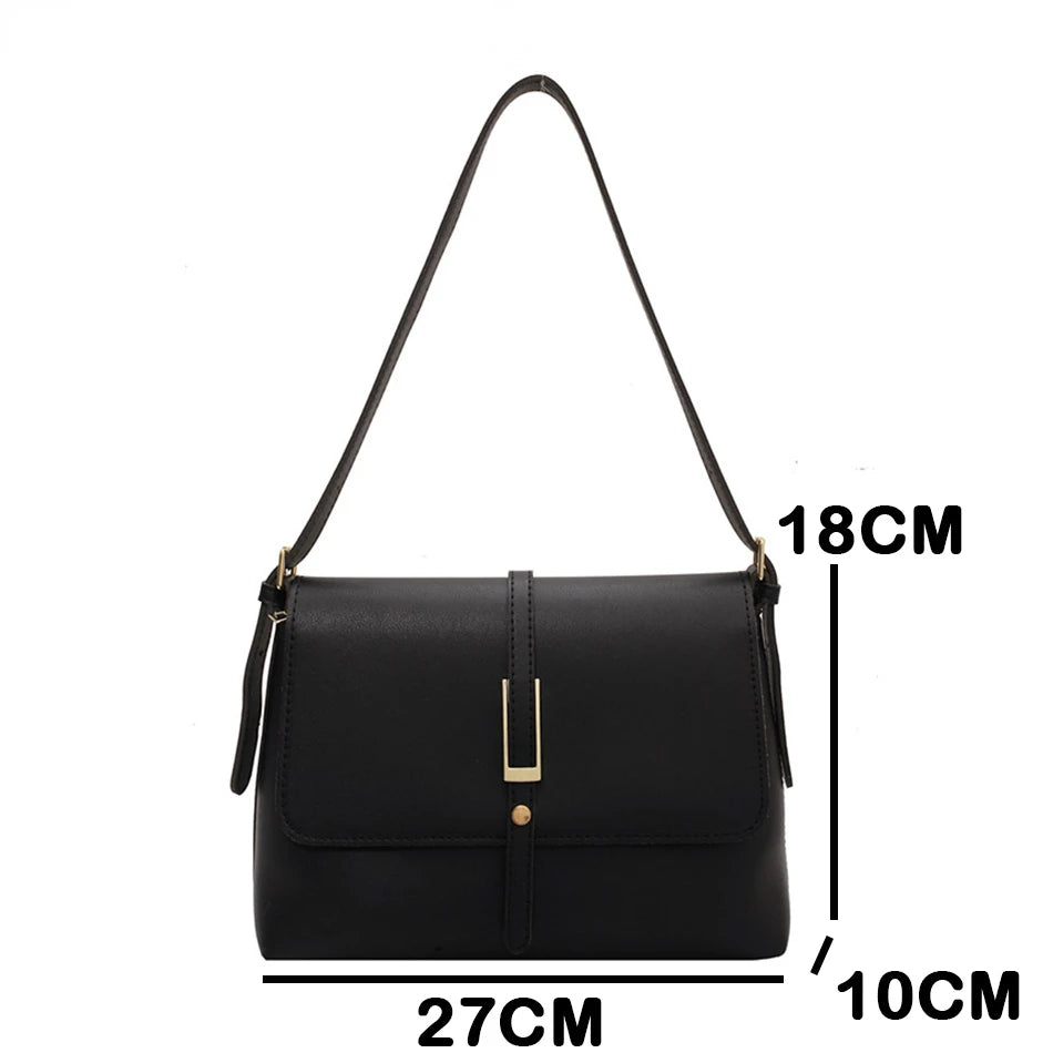 Women Leather Shoulder Bag Crossbody Messenger Bags Sac A Main