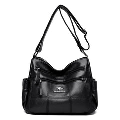 Retro Shoulder Bags High Leather Crossbody Bags for Women
