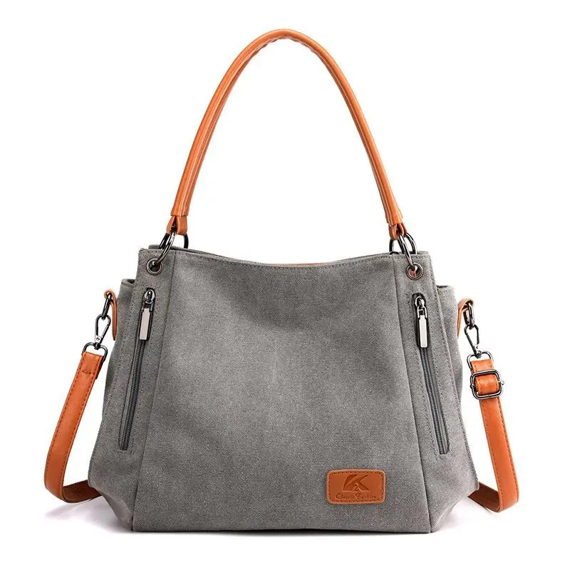 Canvas Shoulder Crossbody Bags Female Messenger Bag Purses And Handbags