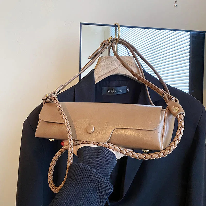 High Solid Shopper Bags For Women Handbag Fashion Crossbody Bag