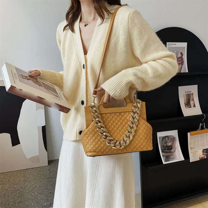 Women's Shoulder Bag Crossbody Clip Tote Handbag Purse