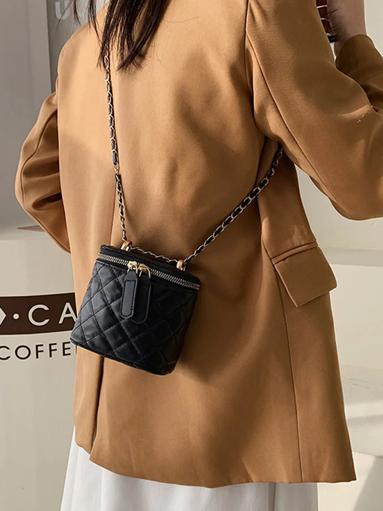 Women's Shoulder Bag Solid Crossbody Bucket Handbags