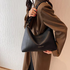 Vintage Soft Leather Handbag Rope Handle Tote Bags Sac A Main Femme Bolsos