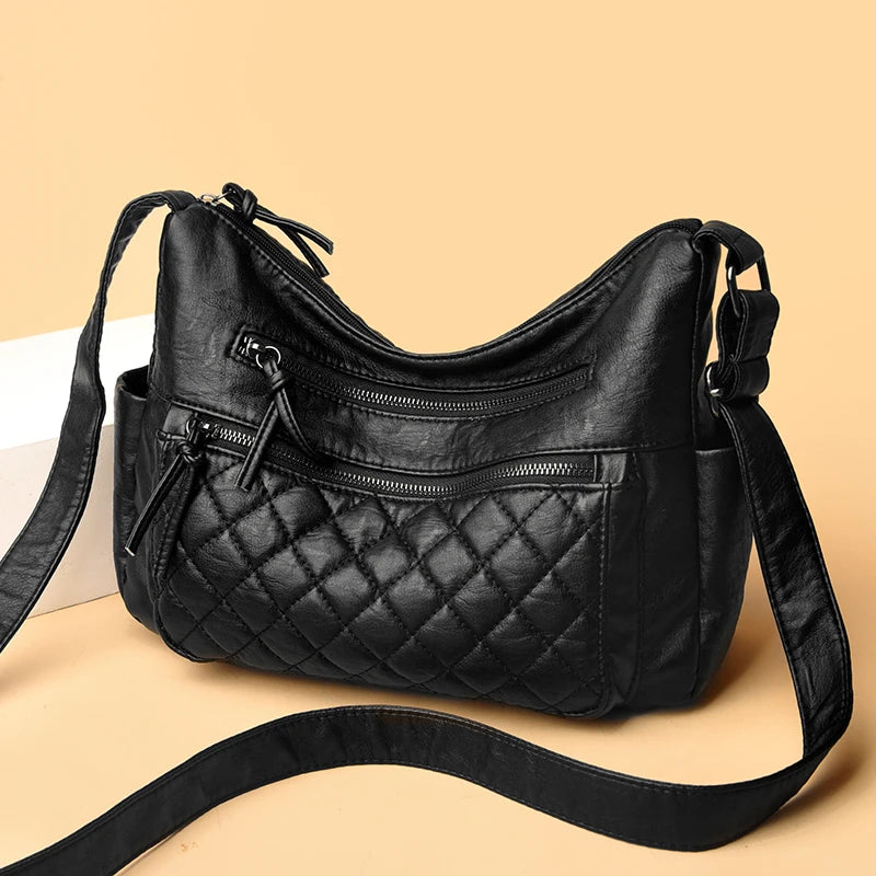Women Handbag Purses Large Shoulder Crossbody Bag Soft Leather Messenger Tote
