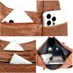 Women Handbag Purses Large Shoulder Crossbody Bag Soft Leather Messenger Tote