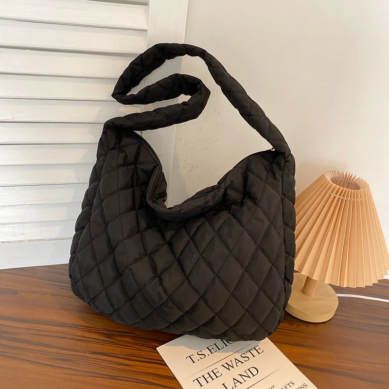 Women Shoulder Bag Large Capacity Handbag Autumn Winter Tote Bag