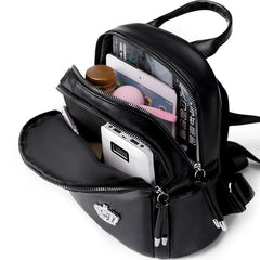 Women Travel Backpack High Soft PU Leather Women Backpack Girls School Backpack