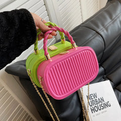Women's Crossbody Handbag Wallet Chain Vertical Handle Shoulder Bag