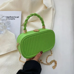 Women's Crossbody Handbag Wallet Chain Vertical Handle Shoulder Bag