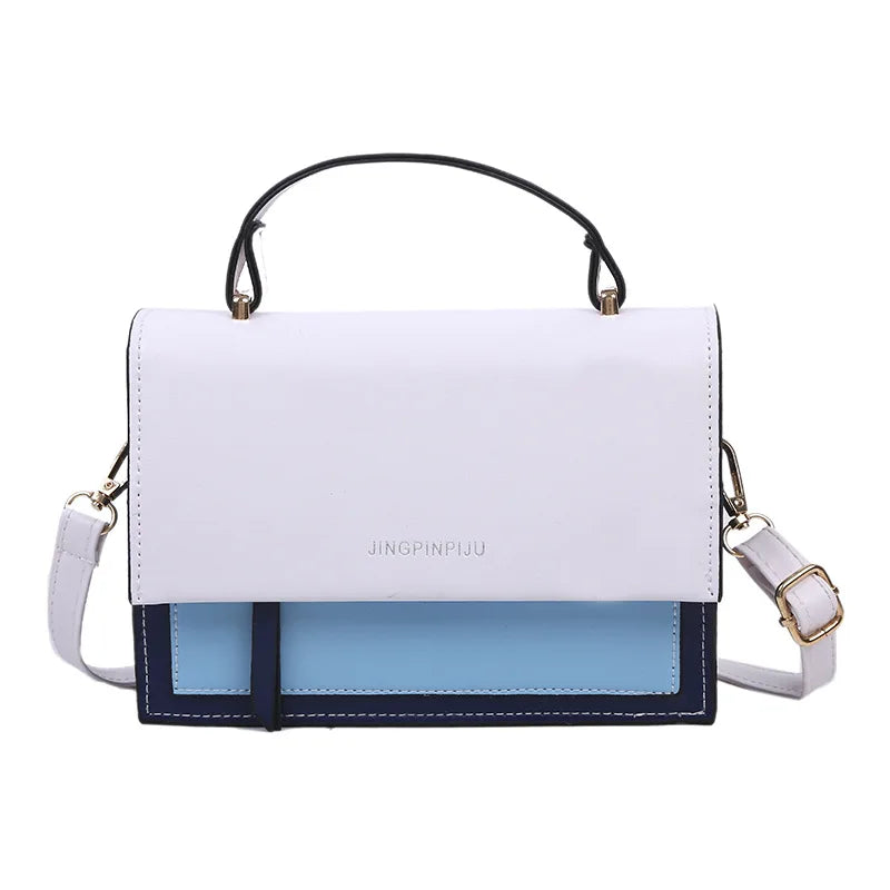 Women's Contrast Shoulder Bag Crossbody Bag