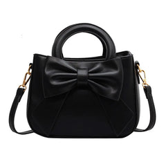 Women's Small Flap Shoulder Bag Solid Color Ladies Handbag
