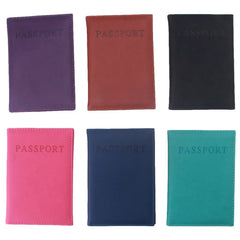Pink World Travel Passport Ticket Holder Cover, Passport Pouch