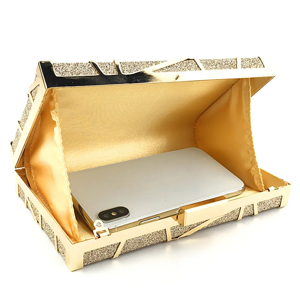 Evening Bag Glitter Wedding Clutches Crossbody Handbag