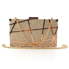 Evening Bag Glitter Wedding Clutches Crossbody Handbag