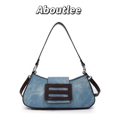 Women's Lightweight Crossbody Bag Solid Pu Leather Mini Phone Wallet