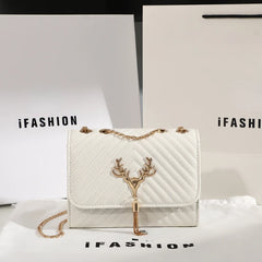 Tassel Chains Shoulder Bag for Women Crossbody Bag