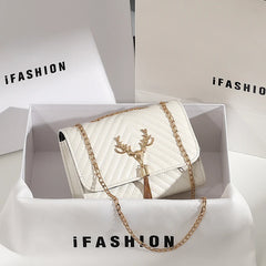 Tassel Chains Shoulder Bag for Women Crossbody Bag