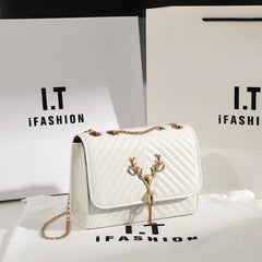 Tassel Chains Shoulder Bag for Women Crossbody Bag