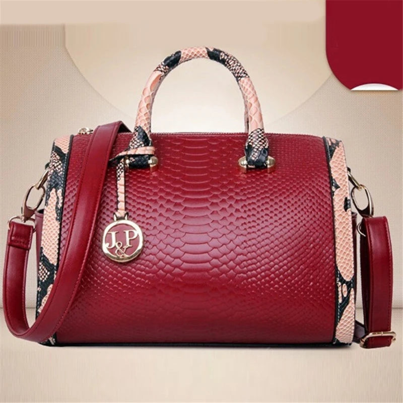 Women's Leather Flap Clutch Purse Chain Shoulder Messenger Bag