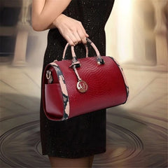 Women's Leather Flap Clutch Purse Chain Shoulder Bag