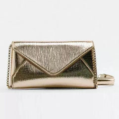 Vintage Shoulder Bag Thick Chain Messenger Bags Soft Flap Shoulder Crossbody Bag