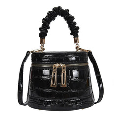 Stone Pattern Shoulder Bag for Women Crossbody Purse
