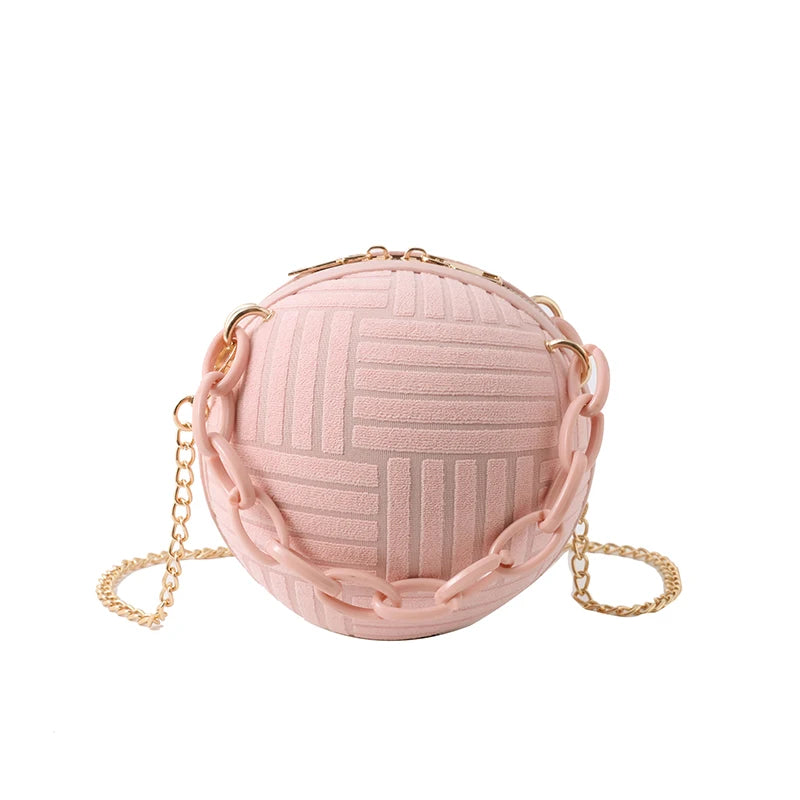 Women Crossbody Handbag with Chains Shoulder Bags